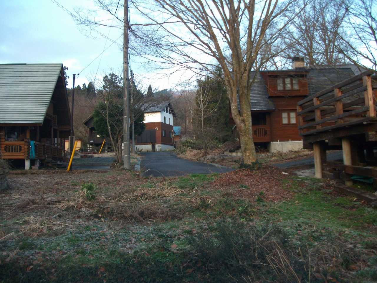 蒜山高原別荘地の全景
